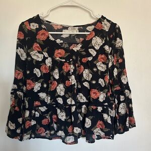 Abercrombie & Fitch Floral Blouse